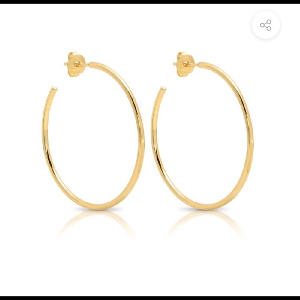 Gold Hoop Earrings